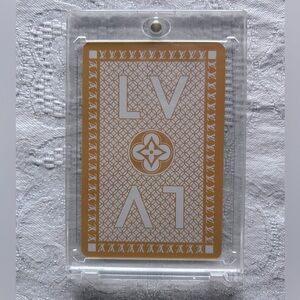 ♦️Louis Vuitton 10 of Diamonds Orange Collectors Card ♦️